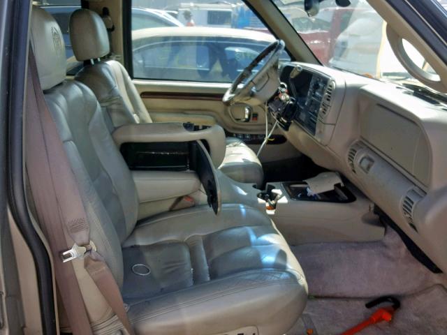 1GYEK13RXXR405718 - 1999 CADILLAC ESCALADE TAN photo 5