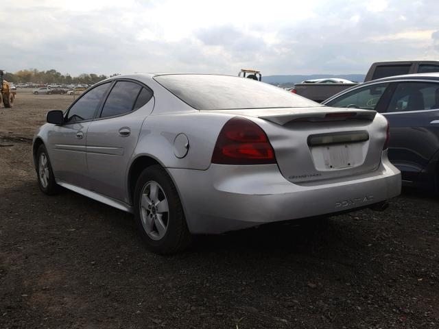 2G2WP542651210519 - 2005 PONTIAC GRAND PRIX SILVER photo 3