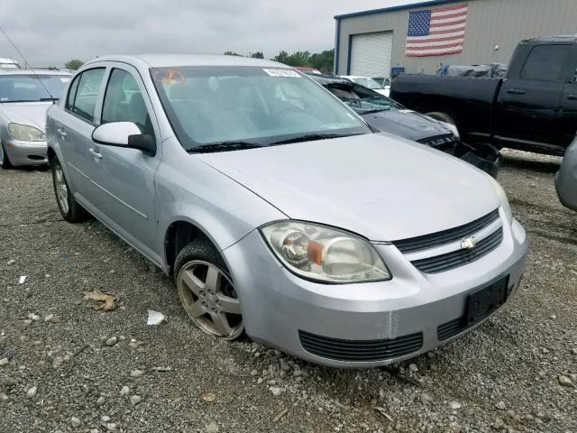 1G1AL55F377115918 - 2007 CHEVROLET COBALT LT SILVER photo 1