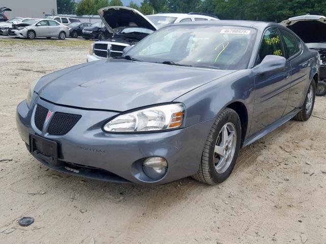 2G2WP522441365880 - 2004 PONTIAC GRAND PRIX GRAY photo 2