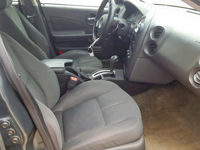 2G2WP522441365880 - 2004 PONTIAC GRAND PRIX GRAY photo 5