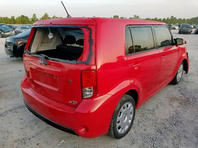 JTLZE4FE2DJ035811 - 2013 TOYOTA SCION XB Rot Foto 4