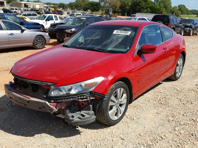 1HGCS12388A007970 - 2008 HONDA ACCORD LX- RED photo 2