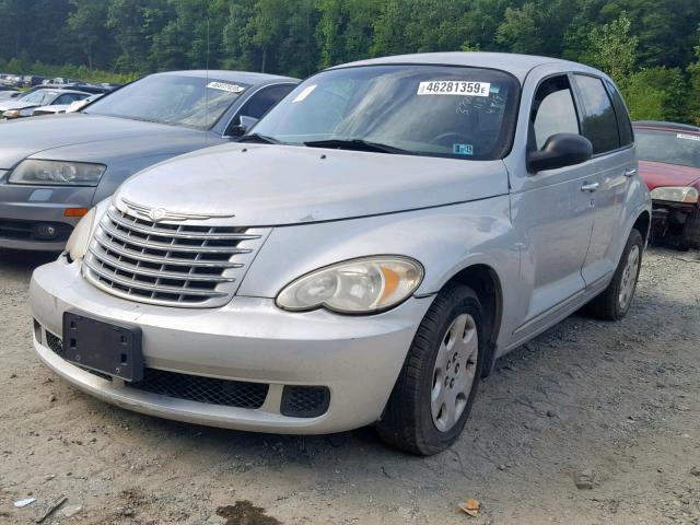 3A4FY58B77T560482 - 2007 CHRYSLER PT CRUISER SILVER photo 2