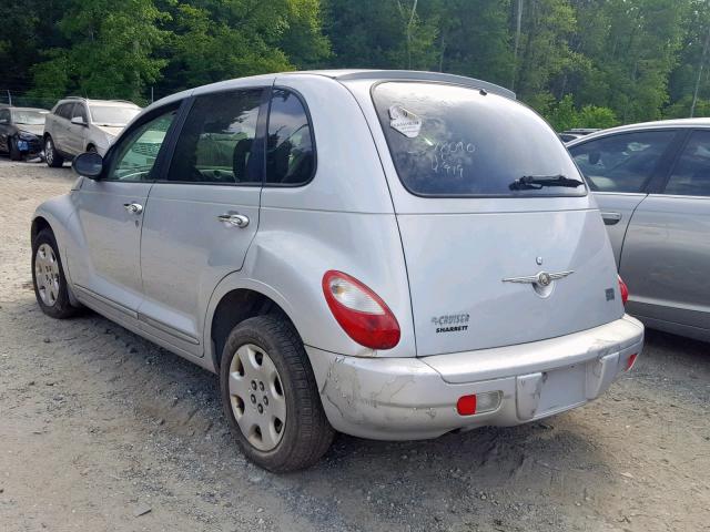 3A4FY58B77T560482 - 2007 CHRYSLER PT CRUISER SILVER photo 3