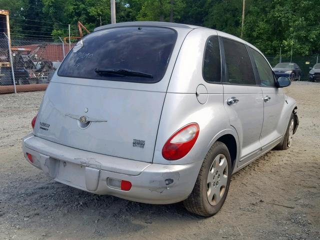 3A4FY58B77T560482 - 2007 CHRYSLER PT CRUISER SILVER photo 4