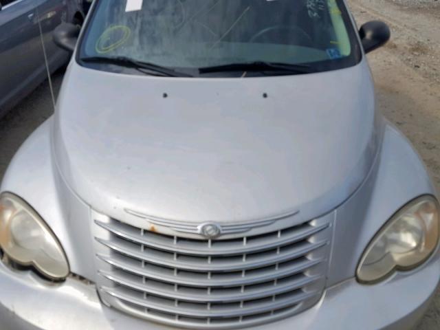 3A4FY58B77T560482 - 2007 CHRYSLER PT CRUISER SILVER photo 7