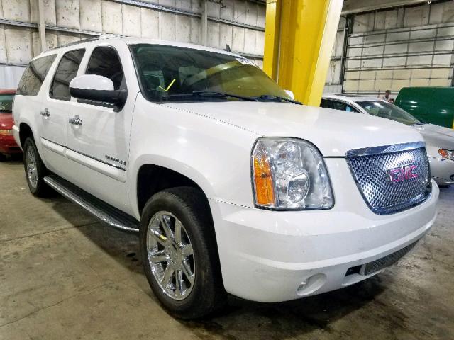 1GKFK66878J156678 - 2008 GMC YUKON XL D WHITE photo 1