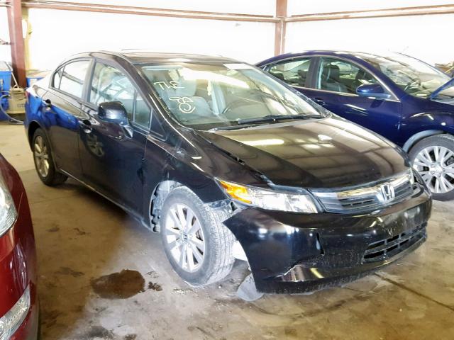 19XFB2F96CE347964 - 2012 HONDA CIVIC EXL 黑色 照片 1