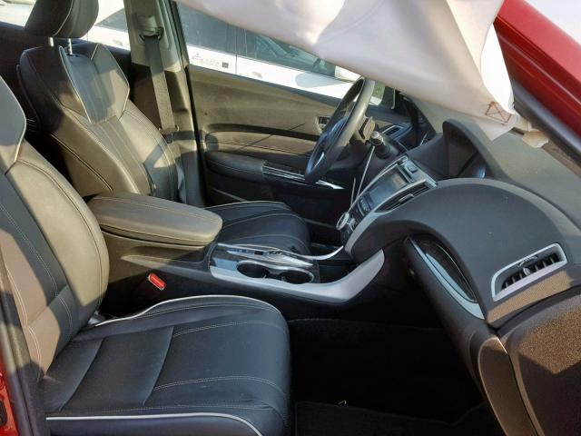 19UUB2F59JA001199 - 2018 ACURA TLX TECH RED photo 5