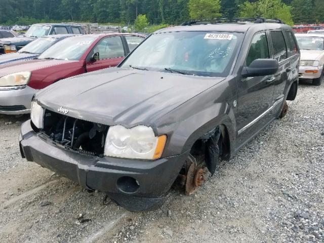 1J4HR58N65C631194 - 2005 JEEP GRAND CHER GRAY photo 2