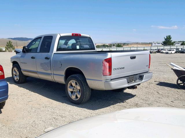 1D7HA18D14S655622 - 2004 DODGE RAM 1500 S SILVER photo 3