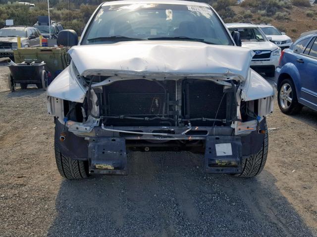 1D7HA18D14S655622 - 2004 DODGE RAM 1500 S SILVER photo 9