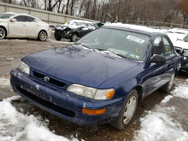 2T1BB02E0TC155007 - 1996 TOYOTA COROLLA DX BLUE photo 2