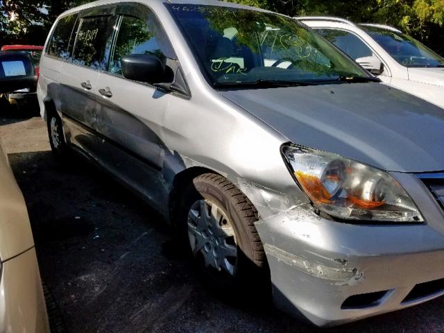 5FNRL3H25AB059070 - 2010 HONDA ODYSSEY LX SILVER photo 9