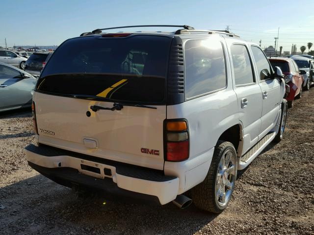 1GKEK63U94J251394 - 2004 GMC YUKON DENA WHITE photo 4