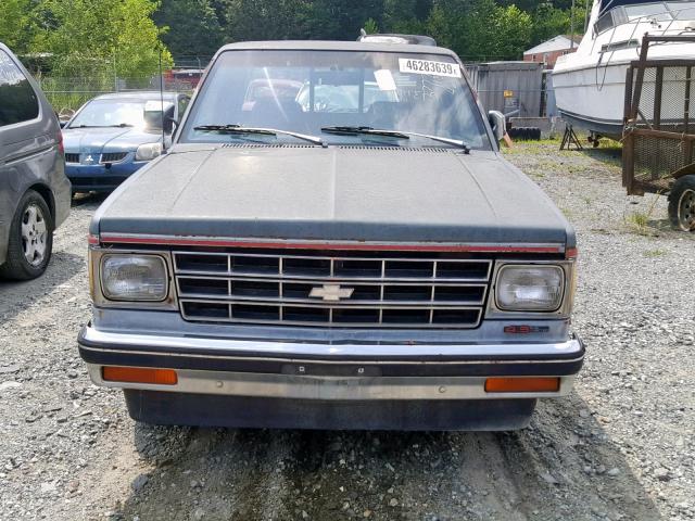 1GCCS19Z1K2189084 - 1989 CHEVROLET S TRUCK S1 GRAY photo 9