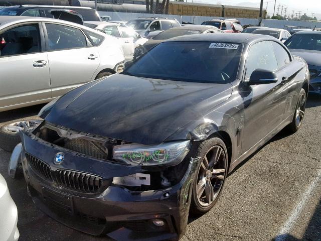 WBA3T7C52FPW79383 - 2015 BMW 435 XI BLACK photo 2