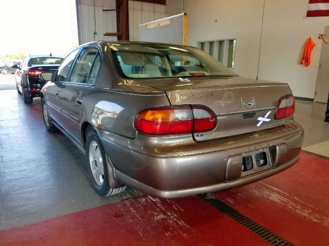 1G1NE52JX16148111 - 2001 CHEVROLET MALIBU LS GOLD photo 3