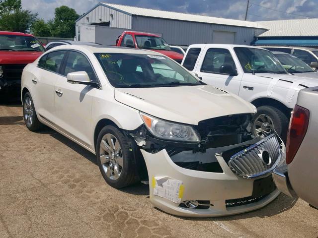 1G4GC5EG8AF207884 - 2010 BUICK LACROSSE C WHITE photo 1