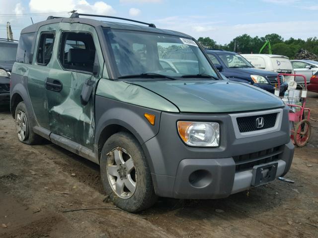 5J6YH28675L013098 - 2005 HONDA ELEMENT EX GREEN photo 1