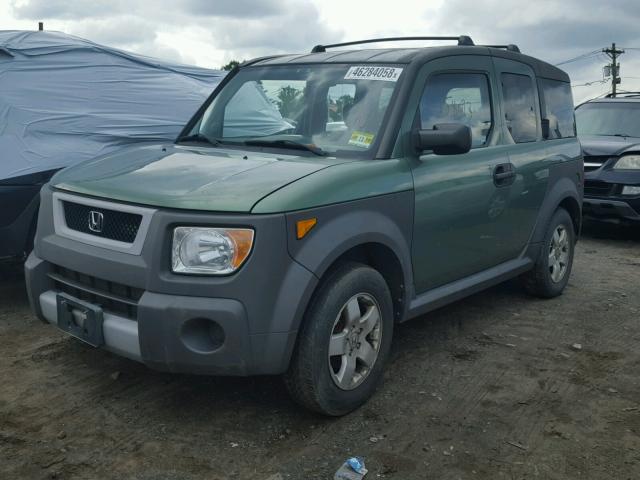 5J6YH28675L013098 - 2005 HONDA ELEMENT EX GREEN photo 2