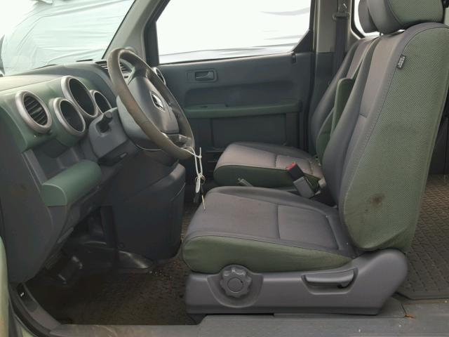 5J6YH28675L013098 - 2005 HONDA ELEMENT EX GREEN photo 5