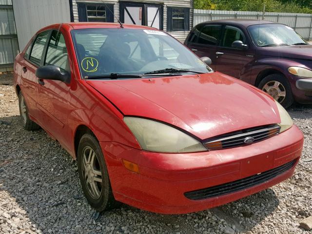 1FAFP34384W180798 - 2004 FORD FOCUS SE C RED photo 1