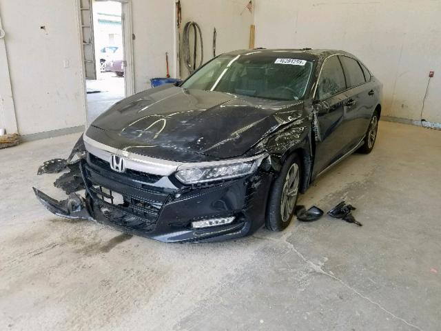 1HGCV1F55KA053248 - 2019 HONDA ACCORD EXL BLACK photo 2