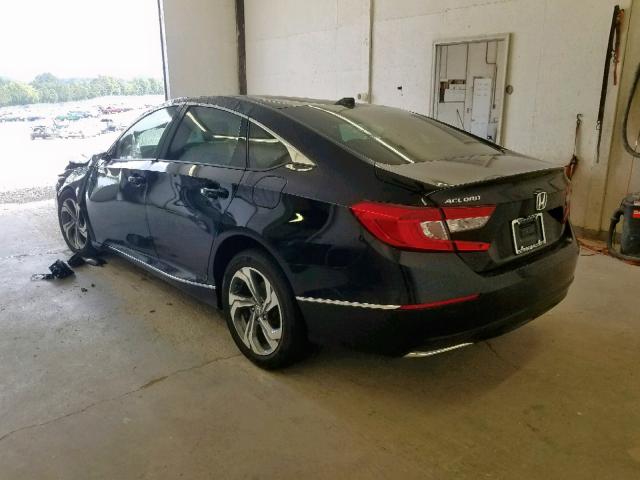 1HGCV1F55KA053248 - 2019 HONDA ACCORD EXL BLACK photo 3