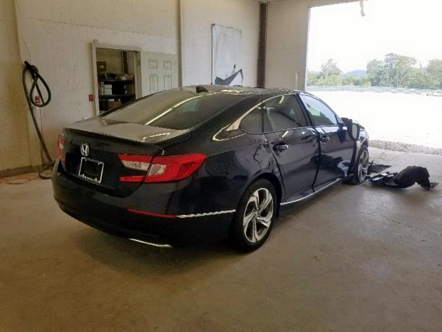 1HGCV1F55KA053248 - 2019 HONDA ACCORD EXL BLACK photo 4