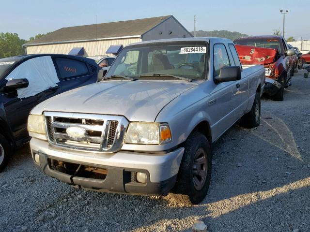 1FTYR14U37PA96395 - 2007 FORD RANGER SUP SILVER photo 2