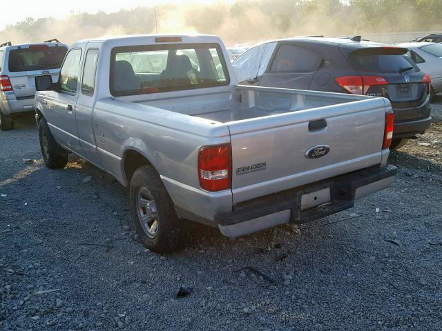 1FTYR14U37PA96395 - 2007 FORD RANGER SUP SILVER photo 3