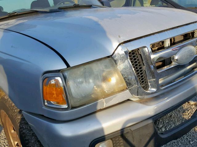 1FTYR14U37PA96395 - 2007 FORD RANGER SUP SILVER photo 9