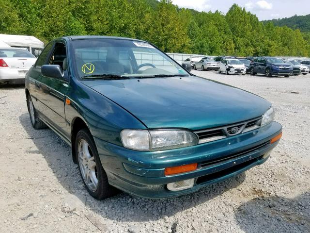 JF1GM6350SH414807 - 1995 SUBARU IMPREZA L GREEN photo 1