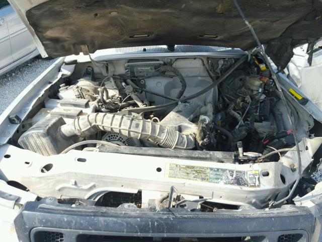 1FTYR10U94PA11836 - 2004 FORD RANGER SILVER photo 7