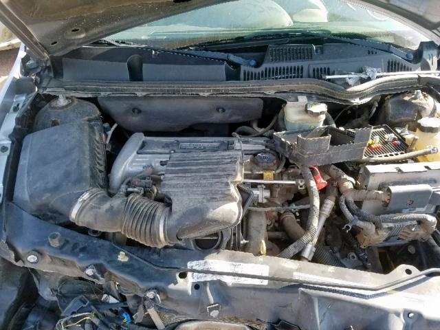 1G8AL52F73Z186608 - 2003 SATURN ION LEVEL SILVER photo 7