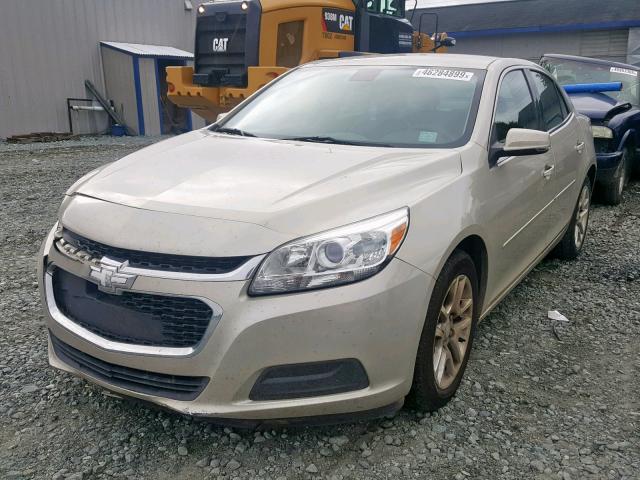 1G11C5SL5EF133107 - 2014 CHEVROLET MALIBU 1LT GOLD photo 2