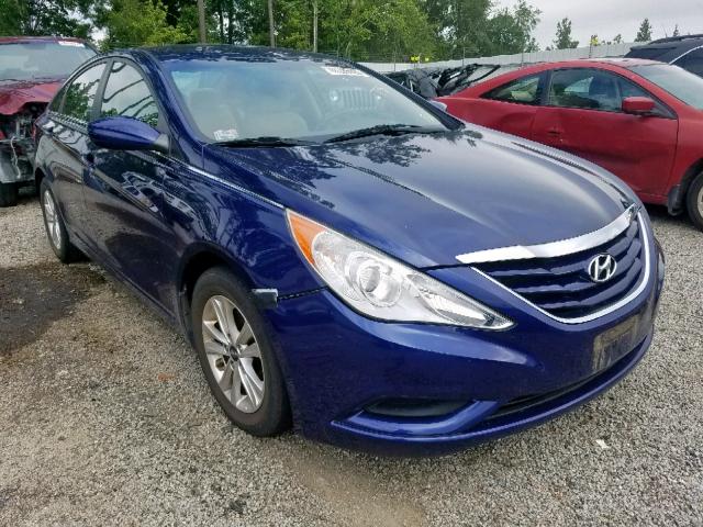 5NPEB4AC0BH024918 - 2011 HYUNDAI SONATA GLS BLUE photo 1