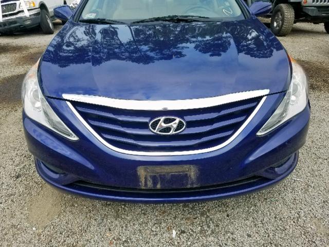 5NPEB4AC0BH024918 - 2011 HYUNDAI SONATA GLS BLUE photo 9