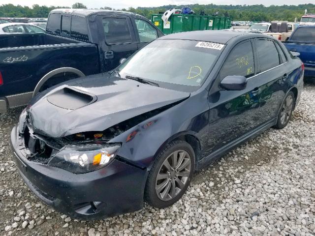 JF1GE76669G522498 - 2009 SUBARU IMPREZA WR BLACK photo 2