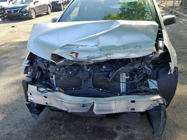 1G8AN12F14Z210129 - 2004 SATURN ION LEVEL SILVER photo 9