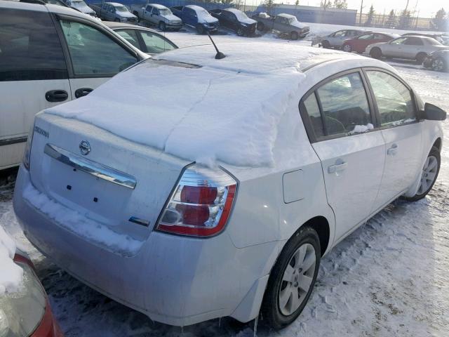 3N1AB6AP1AL702252 - 2010 NISSAN SENTRA 2.0 WHITE photo 4