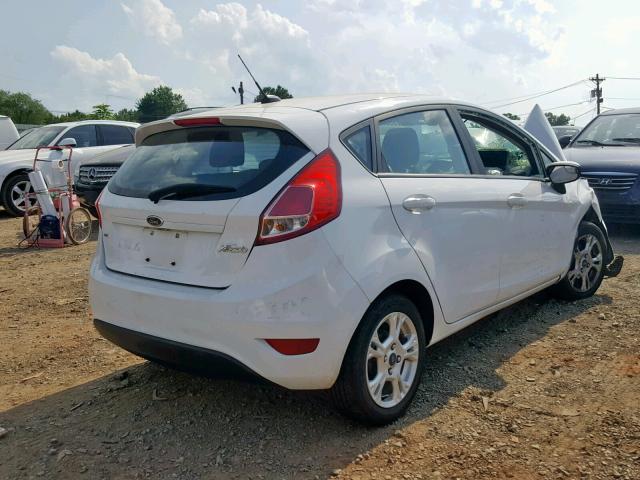 3FADP4EJ9GM165421 - 2016 FORD FIESTA SE WHITE photo 4