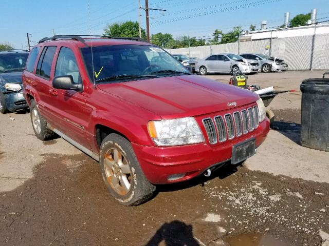 1J8GW68J03C503777 - 2003 JEEP GRAND CHER RED photo 1