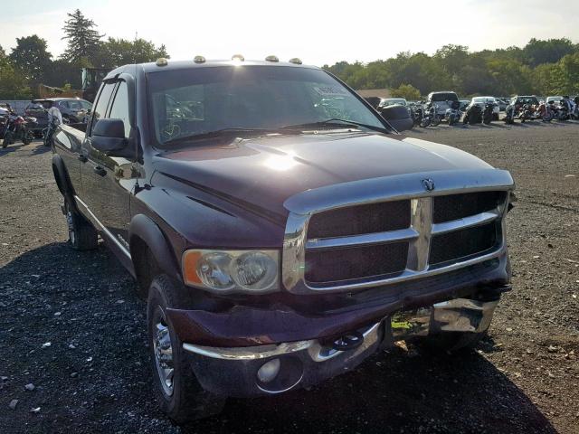 3D7KU28C84G241514 - 2004 DODGE RAM 2500 S PURPLE photo 1