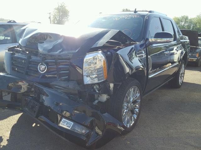 3GYFK62878G260195 - 2008 CADILLAC ESCALADE E BLACK photo 2