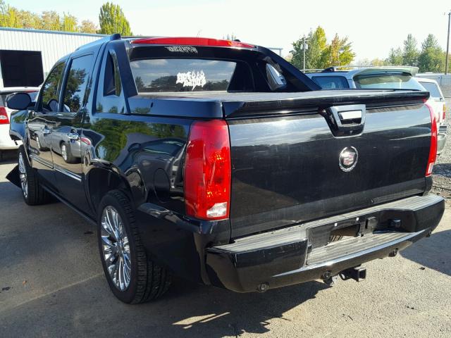 3GYFK62878G260195 - 2008 CADILLAC ESCALADE E BLACK photo 3