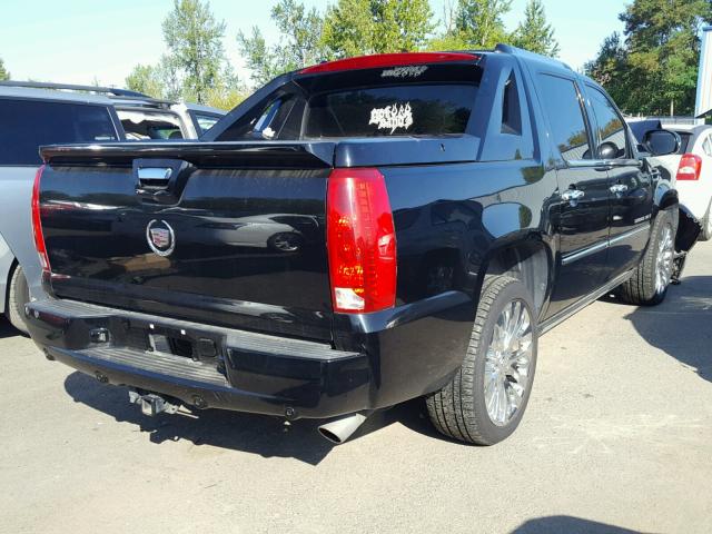 3GYFK62878G260195 - 2008 CADILLAC ESCALADE E BLACK photo 4