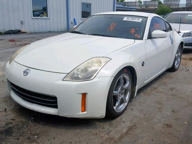 JN1AZ34E86M354774 - 2006 NISSAN 350Z COUPE WHITE photo 2